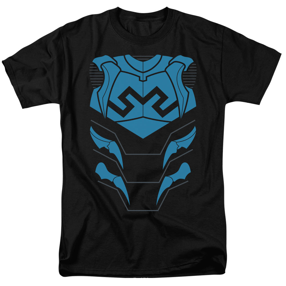 Justice League Of America Blue Beetle Mens T Shirt Black