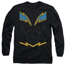 Load image into Gallery viewer, Jla Black Lightning Mens Long Sleeve Shirt Black Officially Licensed