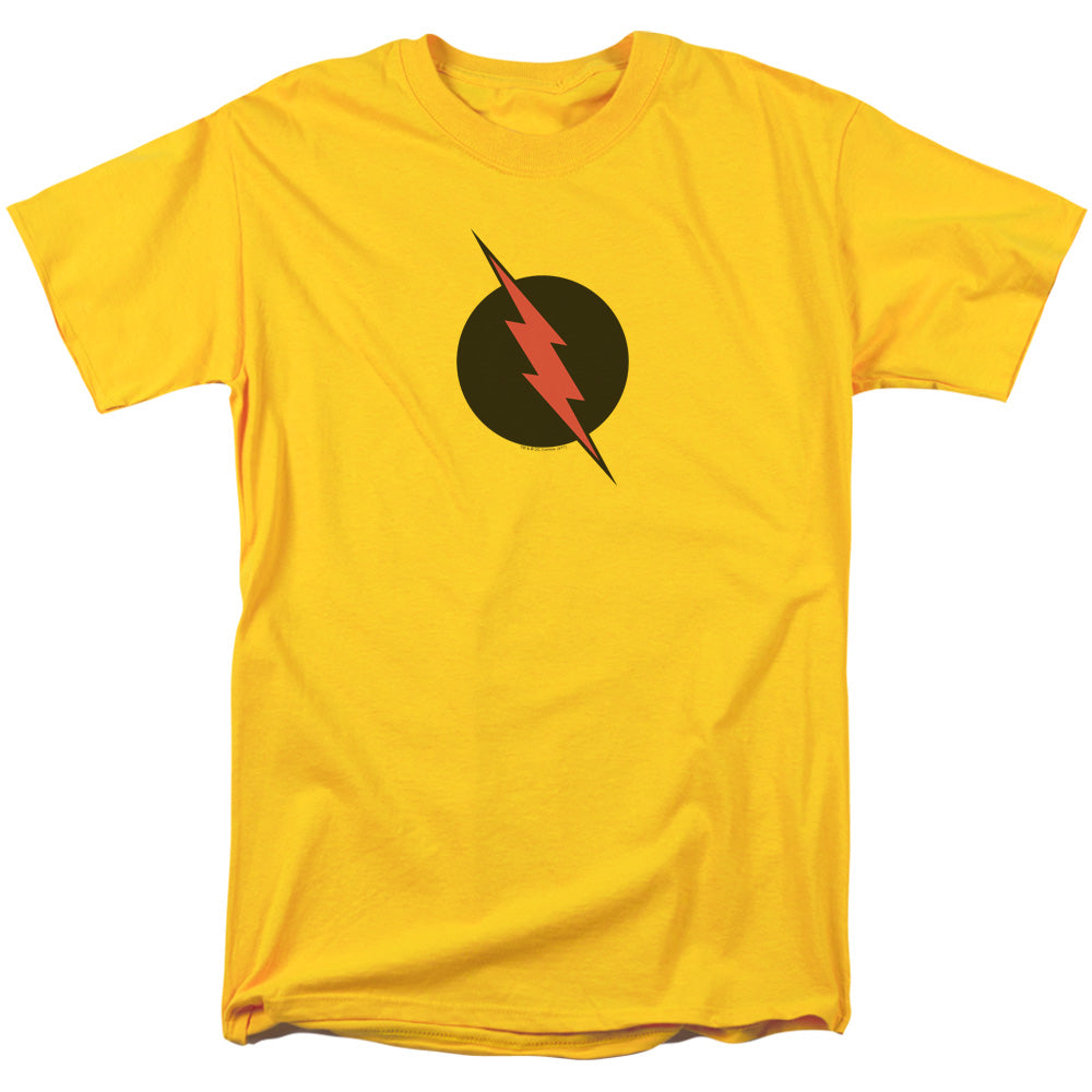 Justice League Of America Reverse Flash Mens T Shirt Yellow