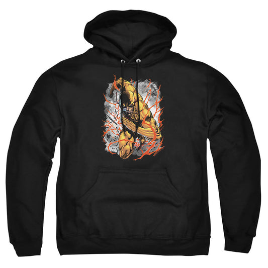 Justice League Of America Reversed Mens Hoodie Black