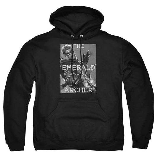 Justice League Of America Trigger Mens Hoodie Black