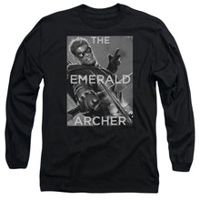 Load image into Gallery viewer, Jla Trigger Mens Long Sleeve Shirt Black Officially Licensed