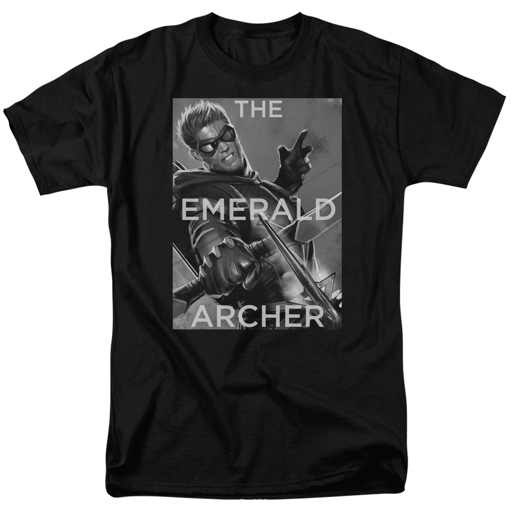 Justice League Of America Trigger Mens T Shirt Black