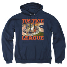 Load image into Gallery viewer, Justice League Of America New Dawn Group Mens Hoodie Navy