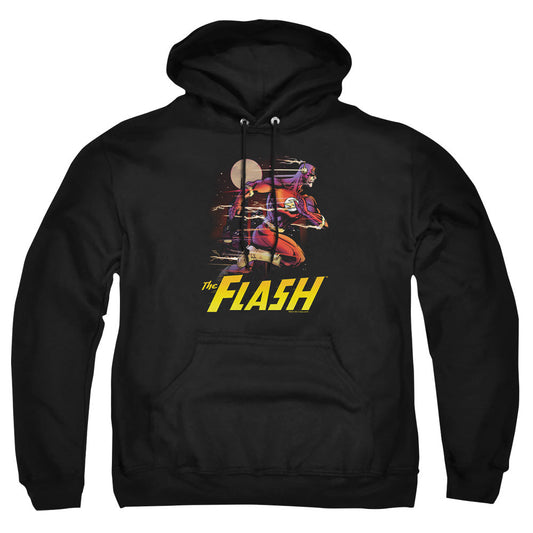Justice League Of America City Run Mens Hoodie Black