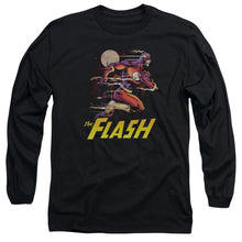 Load image into Gallery viewer, Jla City Run Mens Long Sleeve Shirt Black Officially Licensed