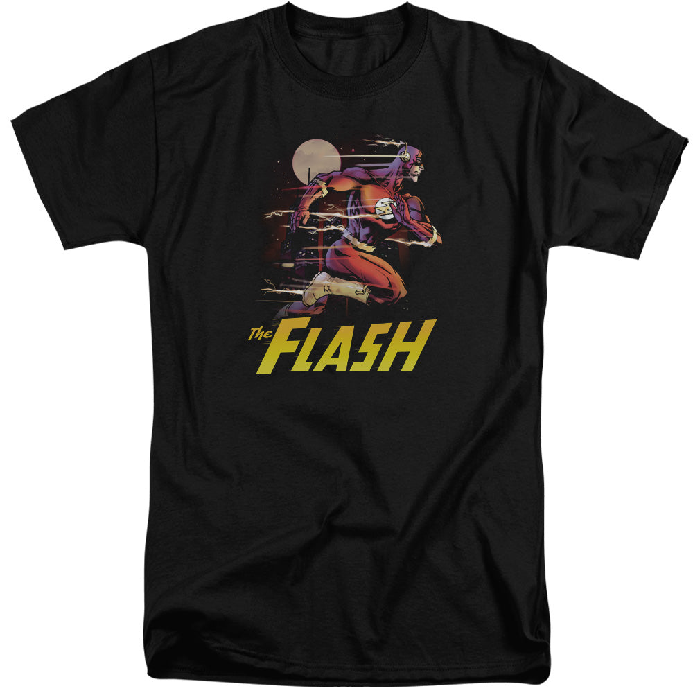 Justice League City Run Mens Tall T Shirt Black
