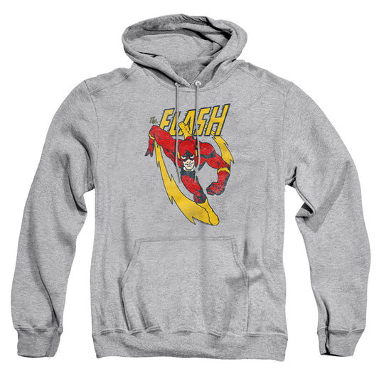 Justice League Of America Lightning Trail Mens Hoodie Athletic Heather