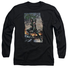 Load image into Gallery viewer, Jla Fire And Rain Mens Long Sleeve Shirt Black Officially Licensed