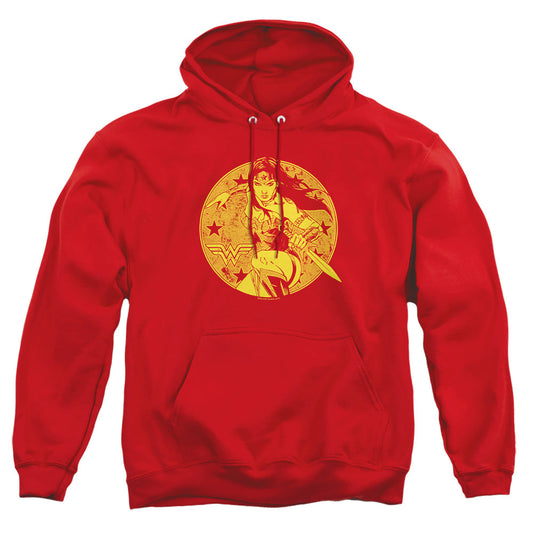 Justice League Of America Young Wonder Mens Hoodie Red