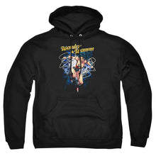Load image into Gallery viewer, Justice League Of America Starburst Mens Hoodie Black
