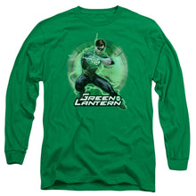 Load image into Gallery viewer, Jla Spin Mens Long Sleeve Shirt Kelly Green Officially Licensed