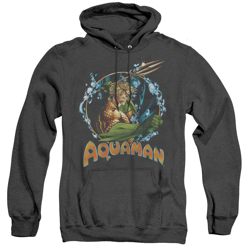 Justice League Of America Ruler Of The Seas Heather Mens Hoodie Black