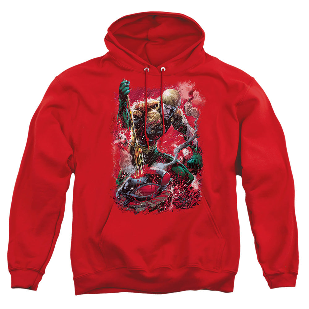 Justice League Of America Finished Mens Hoodie Red