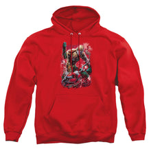 Load image into Gallery viewer, Justice League Of America Finished Mens Hoodie Red