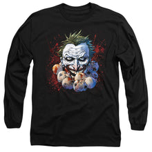 Load image into Gallery viewer, Jla Doll Heads Mens Long Sleeve Shirt Black Officially Licensed