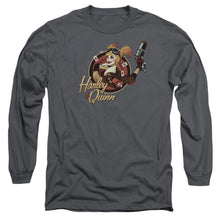 Load image into Gallery viewer, Jla Harley Bomber Mens Long Sleeve Shirt Charcoal Officially Licensed
