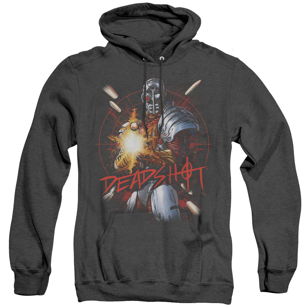 Justice League Deadshot Heather Mens Hoodie Black