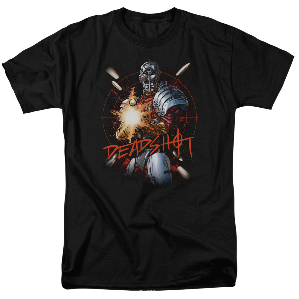 Justice League Of America Deadshot Mens T Shirt Black