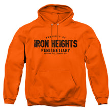 Load image into Gallery viewer, Justice League Of America Iron Heights Mens Hoodie Orange