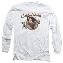Load image into Gallery viewer, Jla Wonder Break Mens Long Sleeve Shirt White Officially Licensed