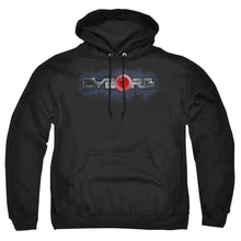 Load image into Gallery viewer, Justice League Of America Cyborg Title Mens Hoodie Black