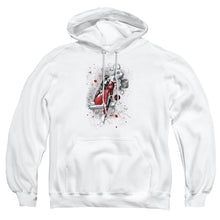 Load image into Gallery viewer, Justice League Of America Harley Sketch Mens Hoodie White