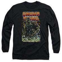 Load image into Gallery viewer, Jla Swamp Thing Mens Long Sleeve Shirt Black Officially Licensed