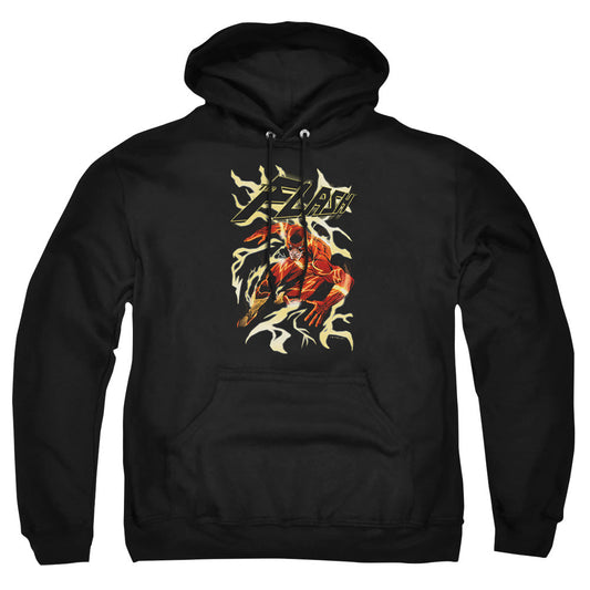 Justice League Of America Electric Run Mens Hoodie Black