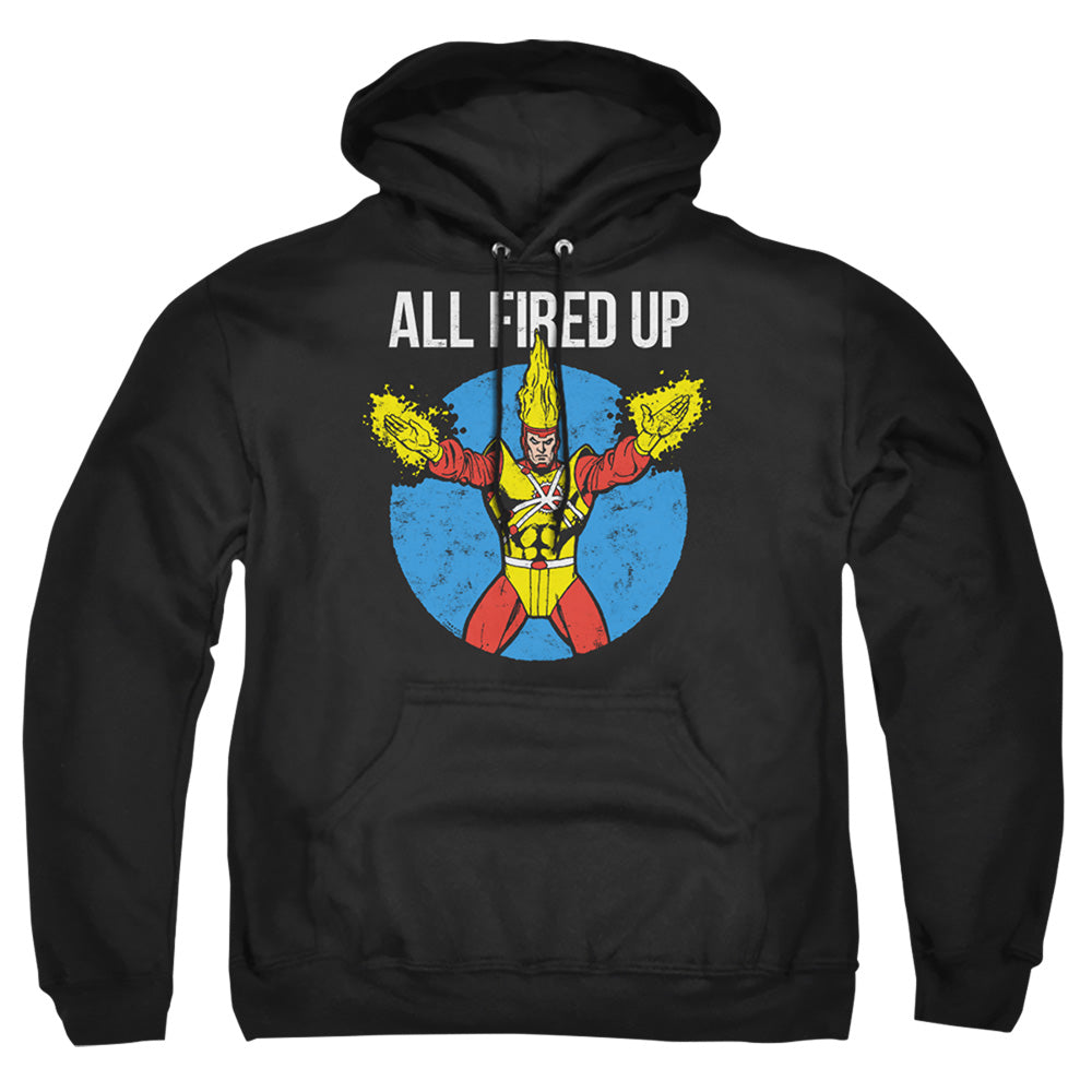 Justice League Of America Firestorms Party Mens Hoodie Black