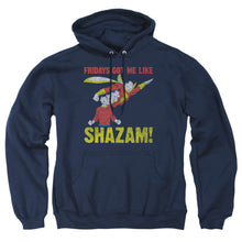 Load image into Gallery viewer, Justice League Of America Fridays Got Me Like Mens Hoodie Navy