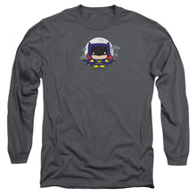 Load image into Gallery viewer, Jla Batgirl Chibi Mens Long Sleeve Shirt Charcoal Officially Licensed