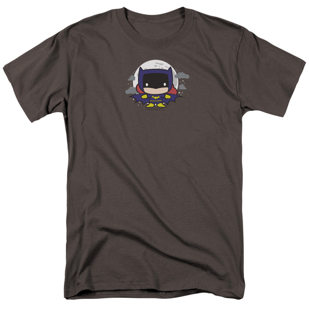 Justice League Of America Batgirl Chibi Mens T Shirt Charcoal