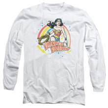 Load image into Gallery viewer, Wonder Woman Wonder Airbrush Mens Long Sleeve Shirt White