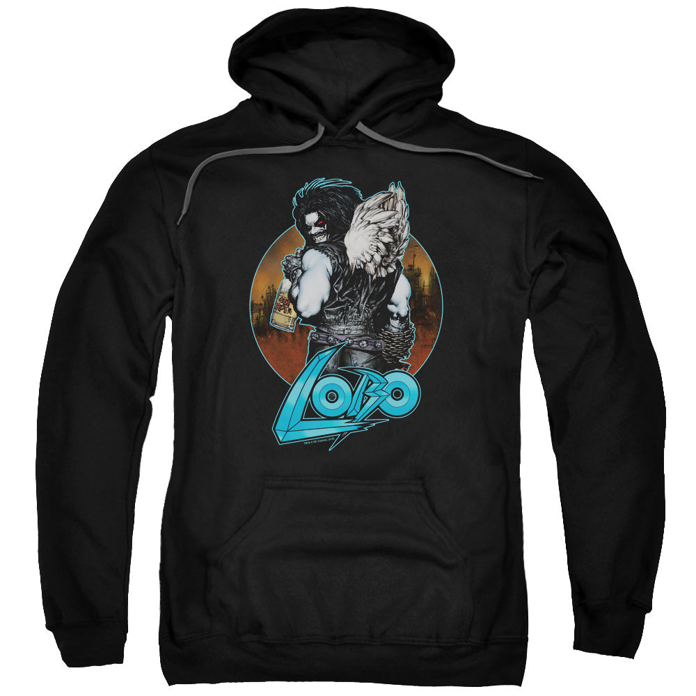 Justice League Gut Rot Mens Hoodie Black