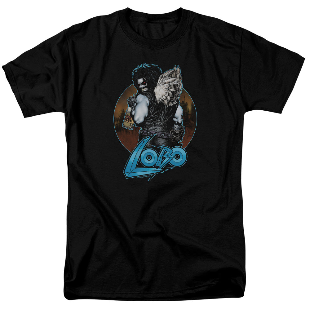 Justice League Of America Gut Rot Mens T Shirt Black