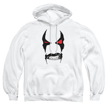Load image into Gallery viewer, Justice League Of America Lobo Face Mens Hoodie White