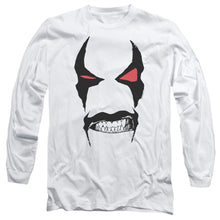 Load image into Gallery viewer, Jla Lobo Face Mens Long Sleeve Shirt White Officially Licensed