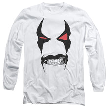 Load image into Gallery viewer, Jla Lobo Face Mens Long Sleeve Shirt White Officially Licensed