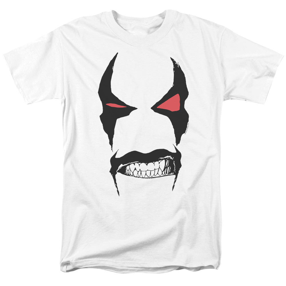 Justice League Lobo Face Mens T Shirt White