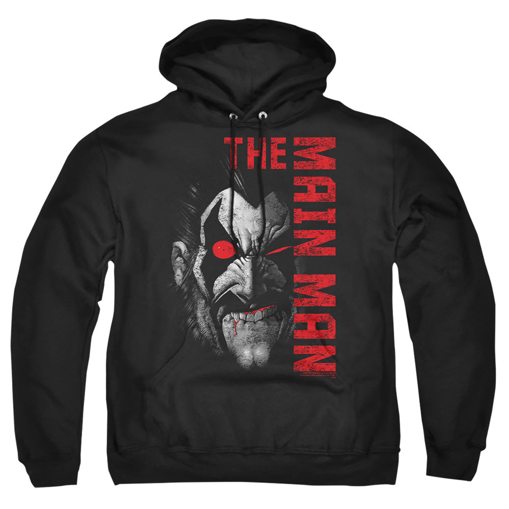 Justice League Of America Main Man Mens Hoodie Black