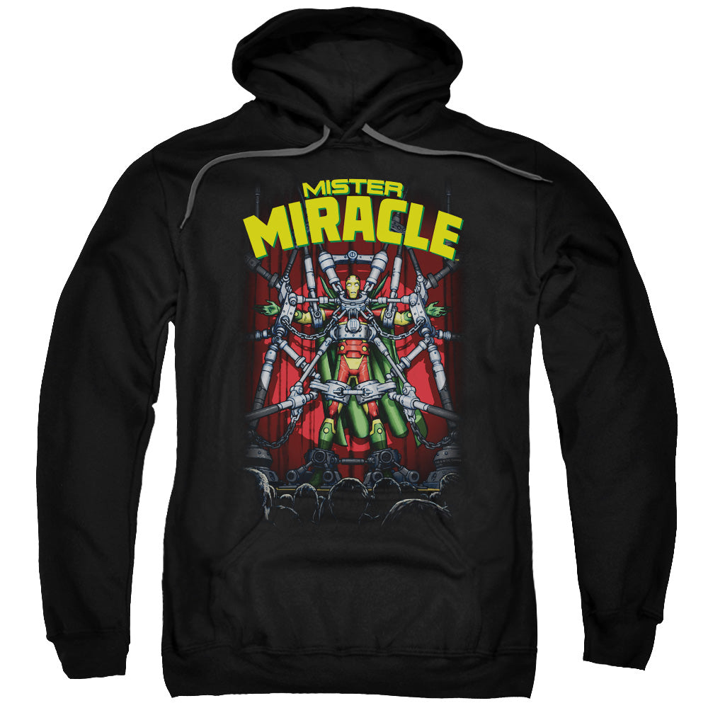 Justice League Mister Miracle Mens Hoodie Black