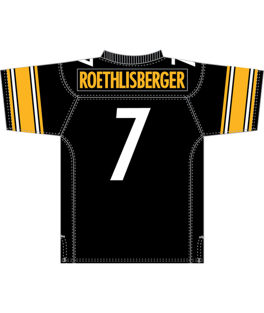 Pittsburgh Steelers - NFL 2004 Ben Roethlisberger Authentic Jersey Black