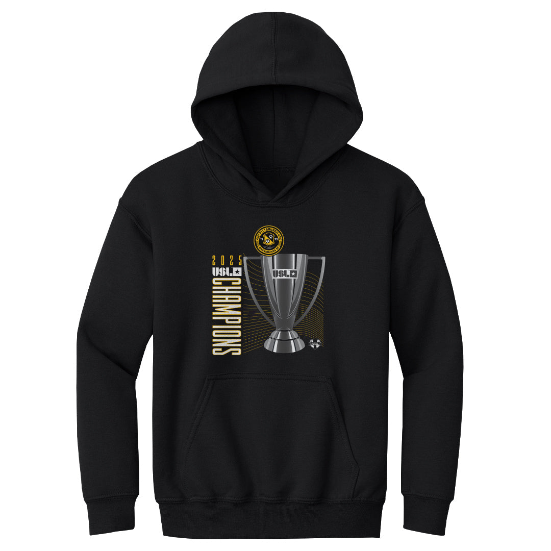 Pittsburgh Riverhounds SC 2025 USL Championship Final Champions Trophy WHT