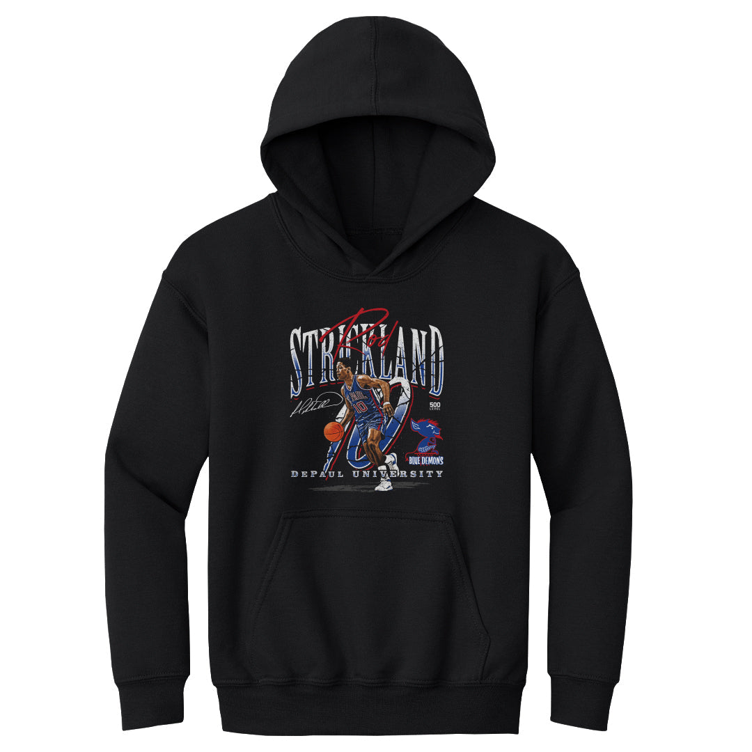 Rod Strickland DePaul Blue Demons Throwback WHT