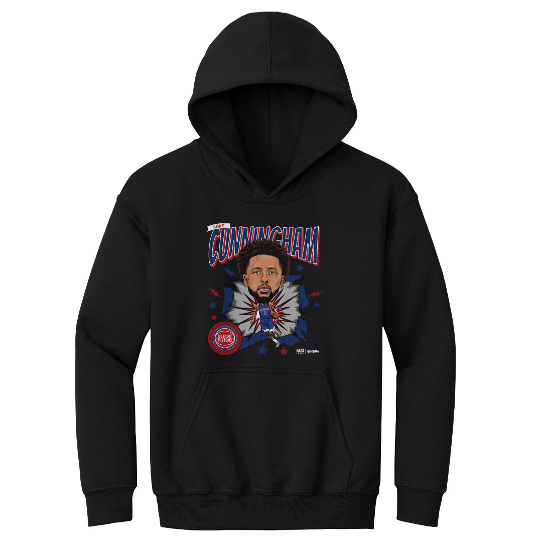 Cade Cunningham Detroit Pistons Caricature WHT
