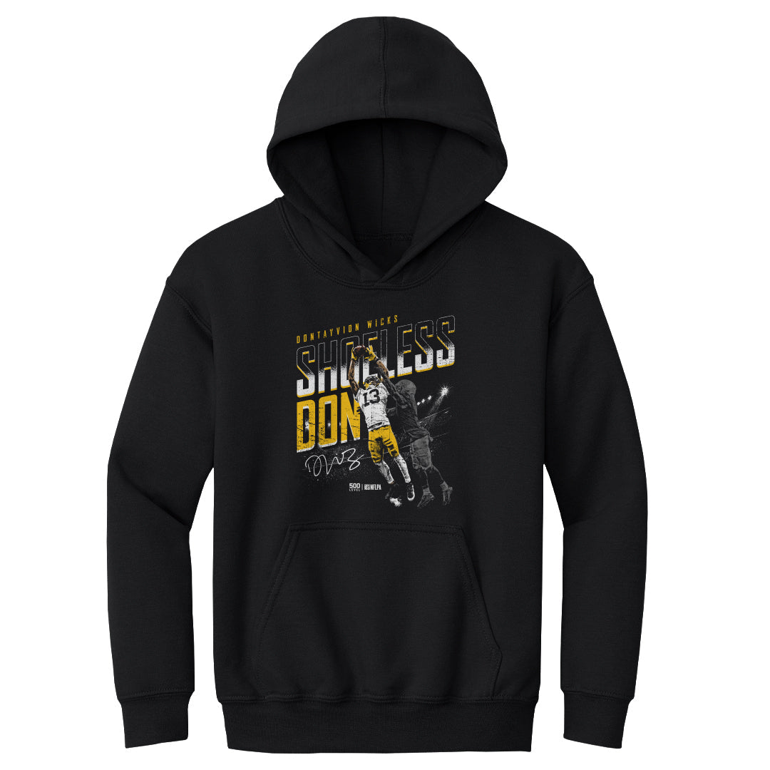 Dontayvion Wicks Green Bay Shoeless Catch WHT
