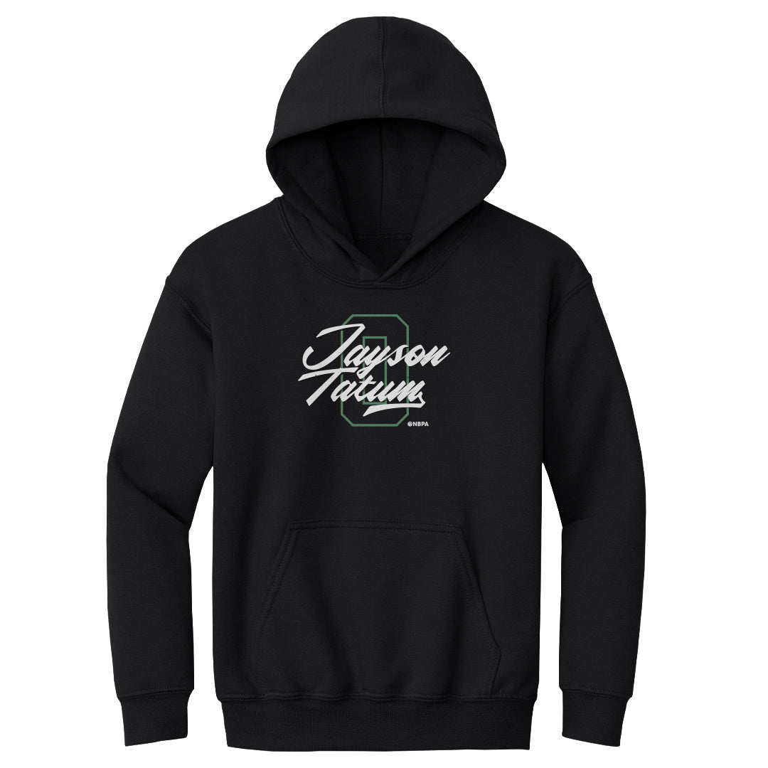 Jayson Tatum Boston Number Script WHT