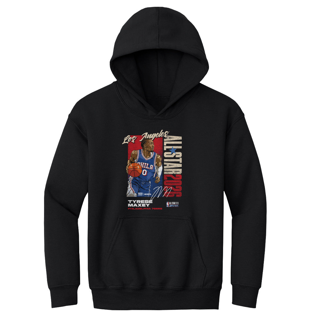 Tyrese Maxey Philadelphia 76ers 2026 NBA All-Star Vertical WHT