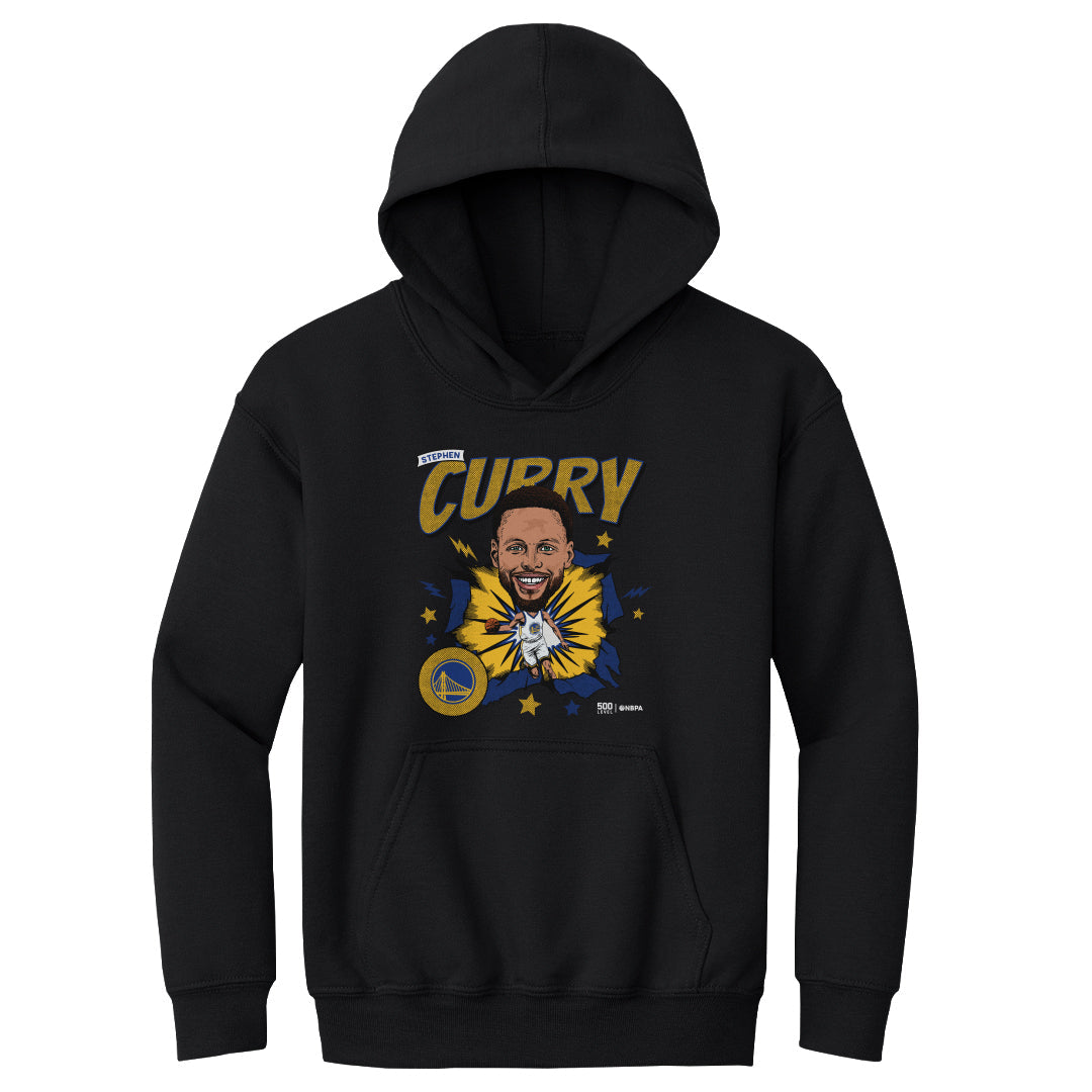 Steph Curry Golden State Warriors Caricature WHT